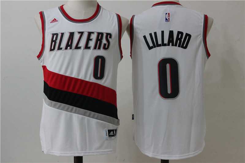 Portland TrailBlazers #0 Damian Lillard New White Stitched NBA Jersey,We sell and wholesale Portland TrailBlazers #0 Damian Lillard New White Stitched NBA Jersey on line form chian!